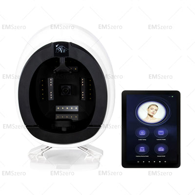 19 Inch New 3D Facial Skin Analyzer Machine 8 Light Spectrum Skin Analysis Scanner