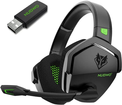 Powerful Wireless Gaming Headset with Low Latency for Immersive Play
