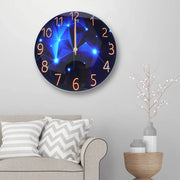 Elegant 30cm Wall Clock Ideal Living Room Decor Adds Style