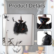 Spooky Halloween Hanging Decor Sturdy Cloth Pendant Mood