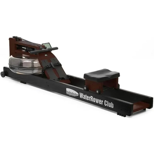WaterRower Club Rowing Machine with S4 Monitor USA Made Original Handcrafted Ergonomic Machine for Home Use and Gym