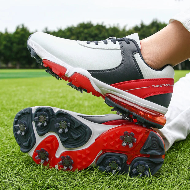 Elite Golf Shoes Men Anti Slip All Day Comfort On Course