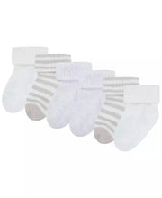 Huggies Baby Foldover Ankle Socks 3 Pack Cozy Cotton for All Seasons