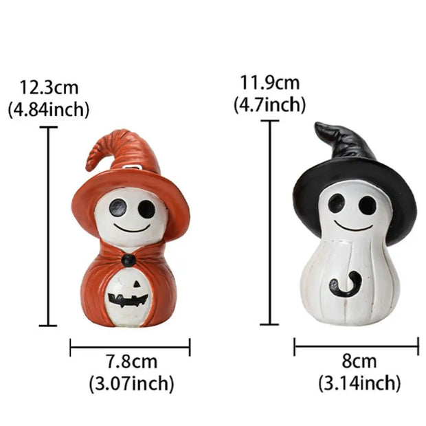 Spooky Handcrafted Resin Halloween Desk Ornament Charm