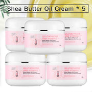 Ailke Whitening & Lightening Cream – Face & Body Moisturizer with Shea Butter for Dry, Cracked Skin