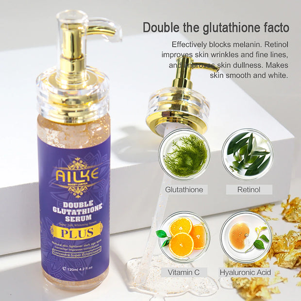 AILKE Anti-Black Spots Intensive Serum, Brightening Serum for an Even & Radiant Complexion, Face Care Against Dark Spots, 120 ml - My Variety Superstore 25