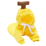 Cozy Fruit Dog Hoodie With Warm Fleece Keeps Pets Toasty