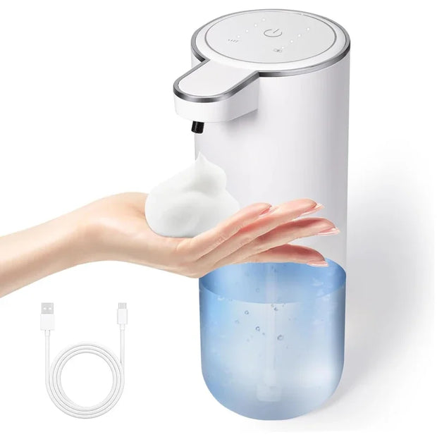 US Stock Automatic Touchless Soap Dispenser 4 Level Adjustable Foaming Hand Soap Dispenser Electric Wall Mount