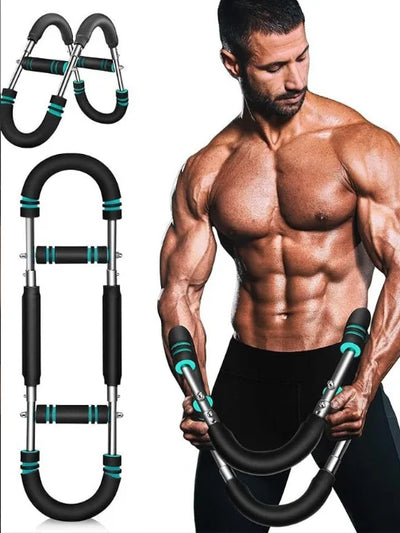 Here’s a version under 100 characters:  Multi-Functional Arm Strength Tester – U-Shaped Bar for Chest & Home Fitness Training Men
