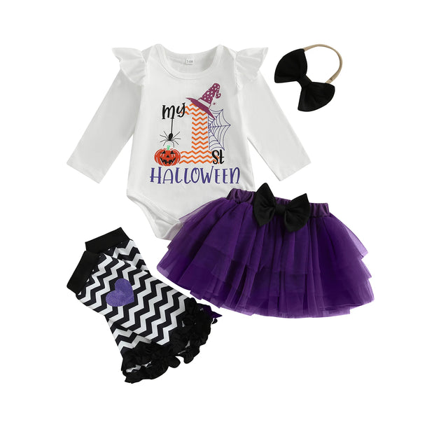 Adorable Toddler Halloween Costume – Fun Number Print Outfit for Creative Dress-Up Play