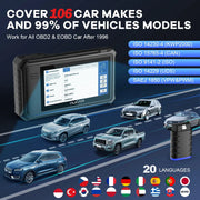THINKCAR MUCAR VO6 Professional Car Diagnostic Tools Full System Diagnose 28 Resets Life Free Obd2 Scanner Auto VIN Code Reader - My Variety Superstore 25