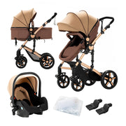 High quality newborn Lightweight  Baby Stroller  Folding Cart  Comfort Baby Stroller 3 in 1 Child Safety Seat With ISOfix - My Variety Superstore 25