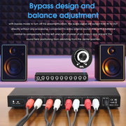 Nobsound HiFi EQ9 9-Band Stereo Equalizer Preamp Analog Audio Processor for Home and Car - My Variety Superstore 25