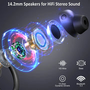Wireless Earbuds Bluetooth 5.3 Stereo Bass Noise Cancelling - My Variety Superstore 25