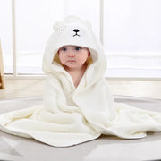 Dreamy Cartoon Animal Hooded Baby Towel Keeps Baby Cozy