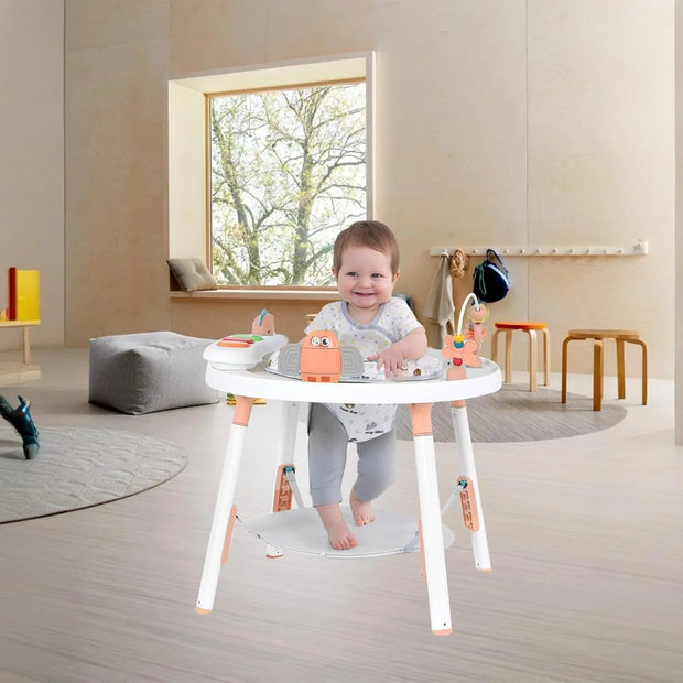 Baby activity center, 3-in-1 with detachable toys and 360 degree rotating seat, ideal for toddler development and entertainment - My Variety Superstore 25