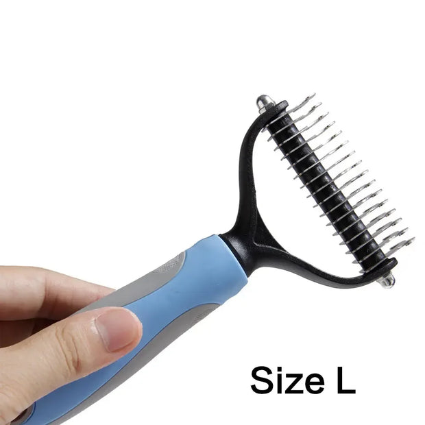 JJYYDog Hair Remover Brush Cat Dog Hair Grooming and Care Comb for Long Hair Dog Pet Removes Hairs Cleaning Bath Brush - My Variety Superstore 25