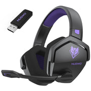 Powerful Wireless Gaming Headset with Low Latency for Immersive Play