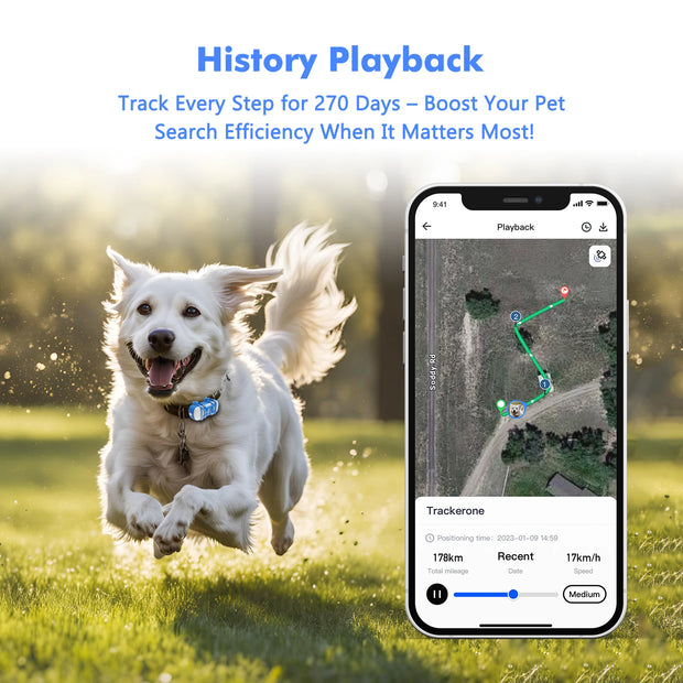‌4G Dog Cat GPS Tracker for Pets - Waterproof Smart Locator with App, Live Tracking & Light/Sound Search, Free Trial Included - My Variety Superstore 25