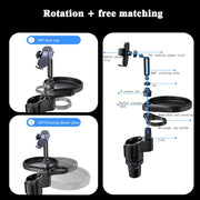 Automotive Cup Holders Expander for Car 4 in 1 Expandable Car Food Table Tray Road Trip Essentials Car Organizer