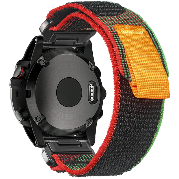 Compatible With Garmin, Rugged Woven Nylon Sport Band with G-hook Watch Band For fēnix/Forerunner/Approach/MARQ/quatix/D2 Series - My Variety Superstore 25