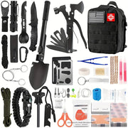 142PCS Outdoor Survival Kit – Multifunctional Emergency, Self-Defense & First Aid