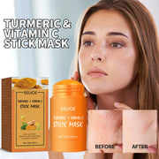 EELHOE Turmeric Skin Care Face Cream Serum Oil Stick Mask for Body Whitening Anti Acne Dark Spot Lightening Moisturizing