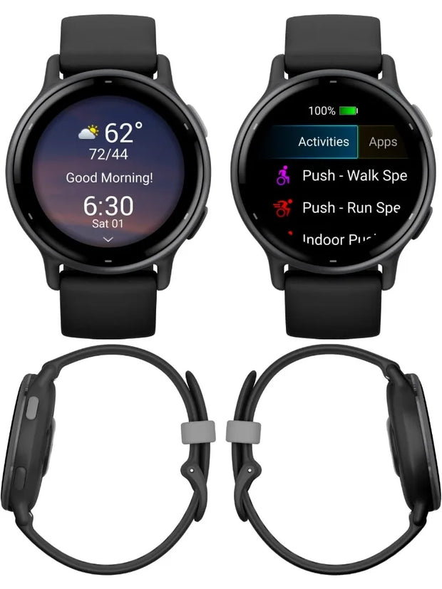 Garmin Vivoactive 5 Health and Fitness GPS Smartwatch, 1.2 in AMOLED Display, Up to 11 Days of Battery, Slate Aluminim Bezel - My Variety Superstore 25