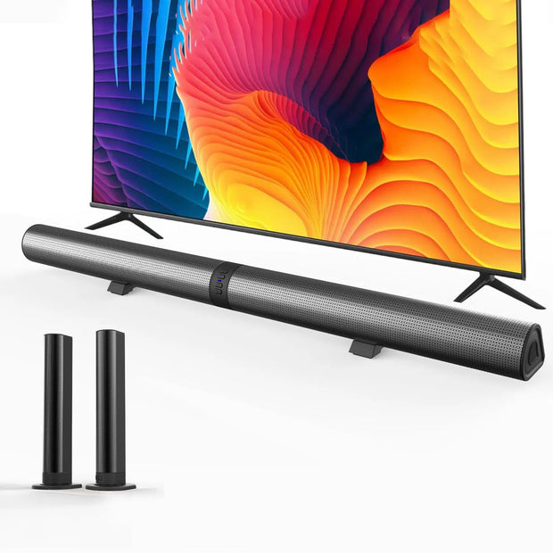 Home Theater 3D Stereo Surround Wireless Speaker Multi-Function Subwoofer Soundbar Foldable Split Support for TV and PC - My Variety Superstore 25