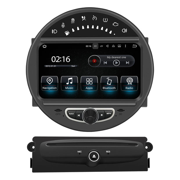 Apple CarPlay Radio Head Unit for BMW Mini Clubman Hatch Convertible Coupe Android 13 Android Auto GPS Navigation - My Variety Superstore 25