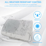 Herdio 5.25 Inch 600 Watts Passive Speakers Full Range Stereo Wired Waterproof Wall Mount Speakers for Patio - My Variety Superstore 25