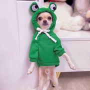 Cozy Fruit Dog Hoodie With Warm Fleece Keeps Pets Toasty