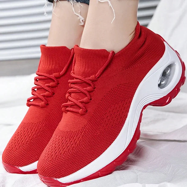 Confident Women Sneakers Air Cushion Boost Everyday Comfort
