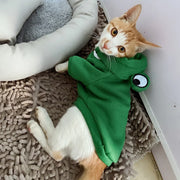Cozy Pet Hoodie Sweater With Fruit Print Keeps Pets Warm