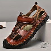 Fearless Mens Closed Toe Hiking Sandals Breathable Comfort