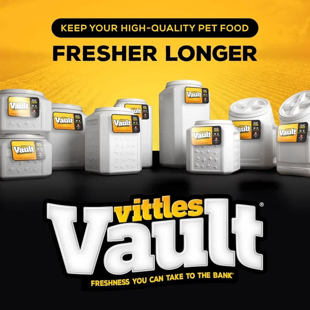 Vittles Vault Pet Food Storage Containers - Sealed Dog and Cat Food Storage Container, Fits up to 50lbs, Made in the USA - My Variety Superstore 25
