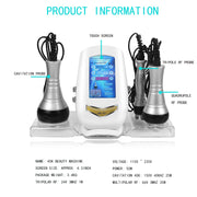 40K Ultrasonic Cavitation Slimming Machine 3 In 1 Skin Care Device for Tightening and Anti Wrinkle Treatment - My Variety Superstore 25