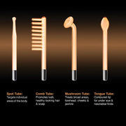 NuDerma Handheld Skin Therapy Wand Machine with Neon Anti Aging Skin Tightening Wrinkle Reducing Dark Circles Clarifying - My Variety Superstore 25