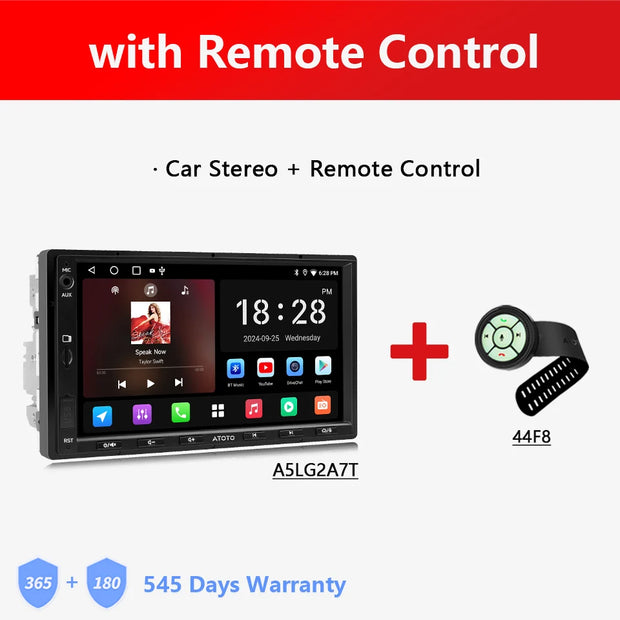 Atoto A5L Android Double 2 Din Car Stereo 7 Inch Multimedia Player Radio Android Auto Carplay Navigation - My Variety Superstore 25
