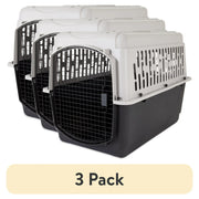 Powerful Hard Sided Dog Kennel 40 Inch 70 90 Lbs Travel Safe