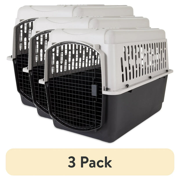 Powerful Hard Sided Dog Kennel 40 Inch 70 90 Lbs Travel Safe