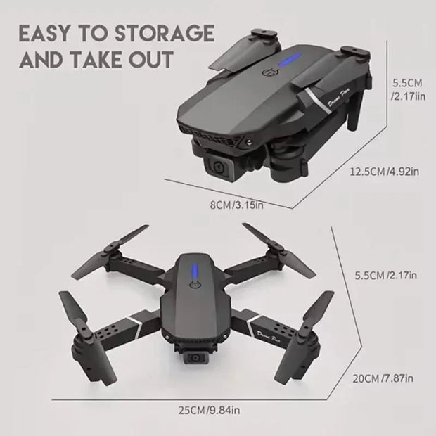 Incredible 4K RC Drone With Foldable Design For Stunning Aerial Shots