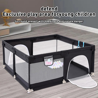 Amazing Indoor Baby Playpen With Safety Barriers Safe Play