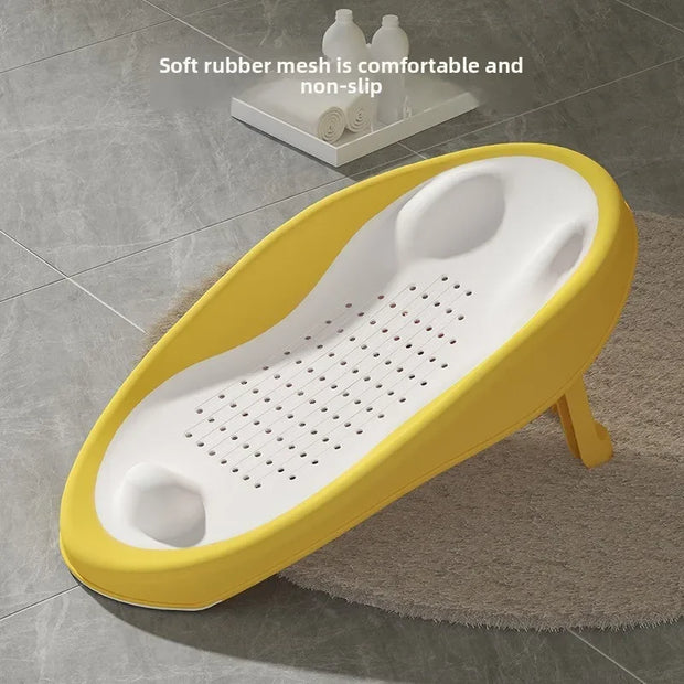Amazing Foldable Baby Bath Seat Non Slip Backrest Safe Bath