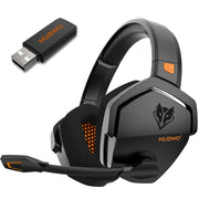 Powerful Wireless Gaming Headset with Low Latency for Immersive Play