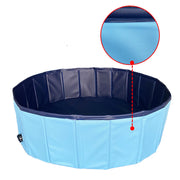 Dog Swimming Pool & Pool Cover Portable Plastic Pool Grooming Tub Bathing Scratch Resistance Pet Pools Bathtub for Large Dogs - My Variety Superstore 25