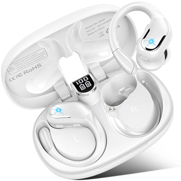 Wireless Earbuds Bluetooth 5.3 Headphones Sport Bass Stereo - My Variety Superstore 25