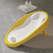 Amazing Foldable Baby Bath Seat Non Slip Backrest Safe Bath