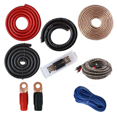 5000 Watt Complete 0 AWG Gauge Cable Amplifier Install Kit Car Audio Wiring Set Fuse Holder USA - My Variety Superstore 25