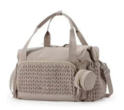 Ultimate Waterproof Diaper Tote Pacifier Pocket Travel Ready